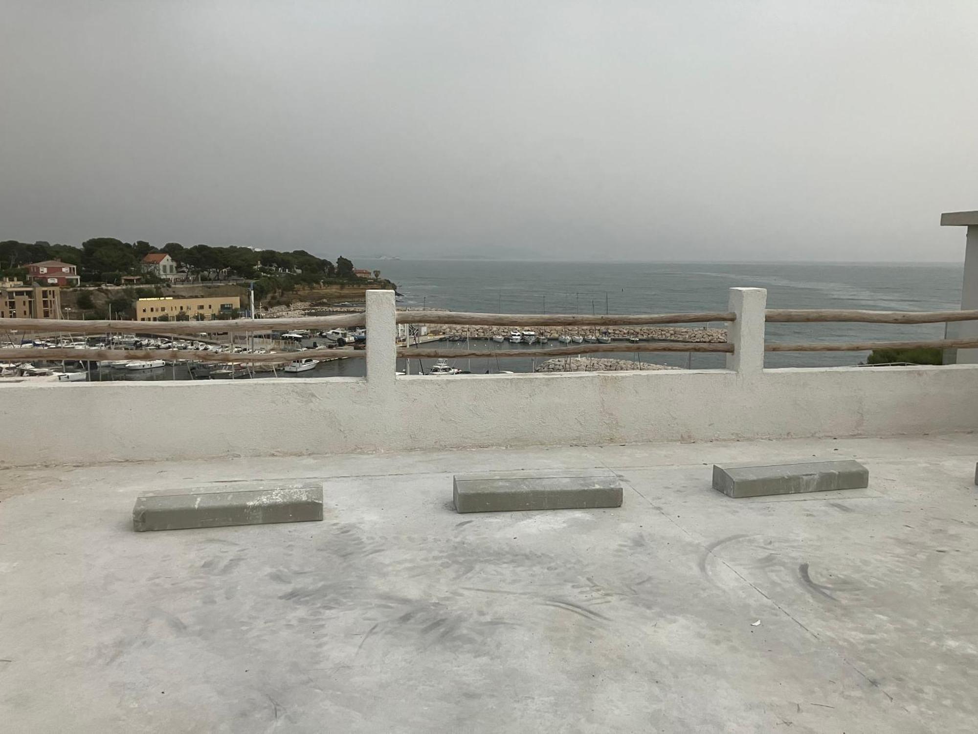 Appartement T2 Vue Sur Le Port Jacuzzi Terrasse Et Parking à Carry-le-Rouet Extérieur photo