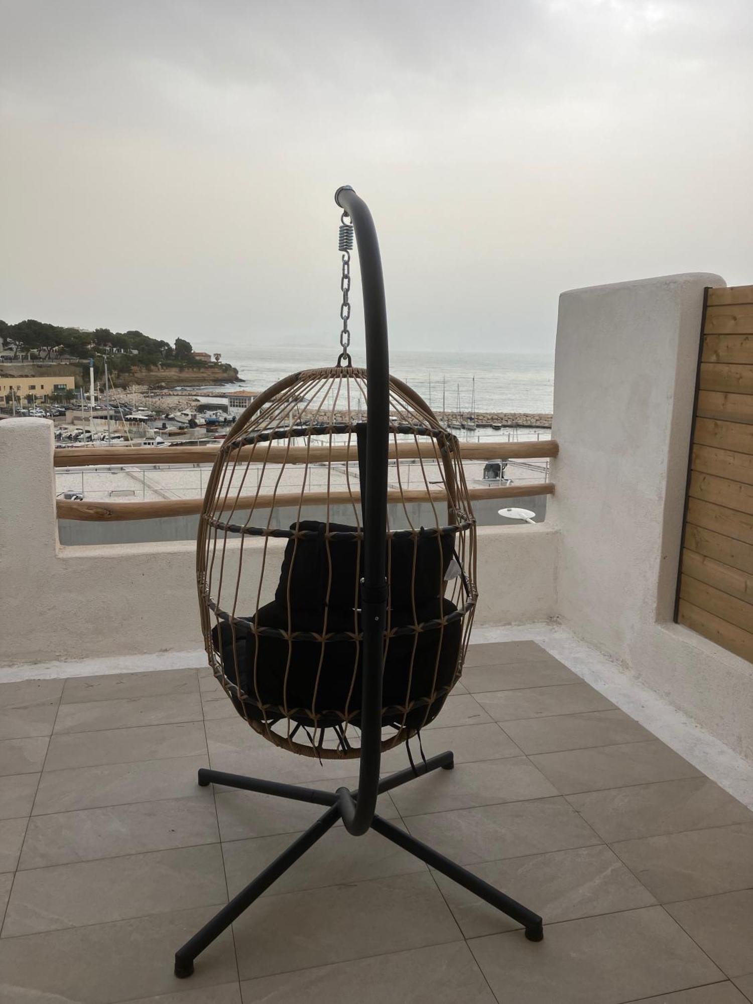 Appartement T2 Vue Sur Le Port Jacuzzi Terrasse Et Parking à Carry-le-Rouet Extérieur photo