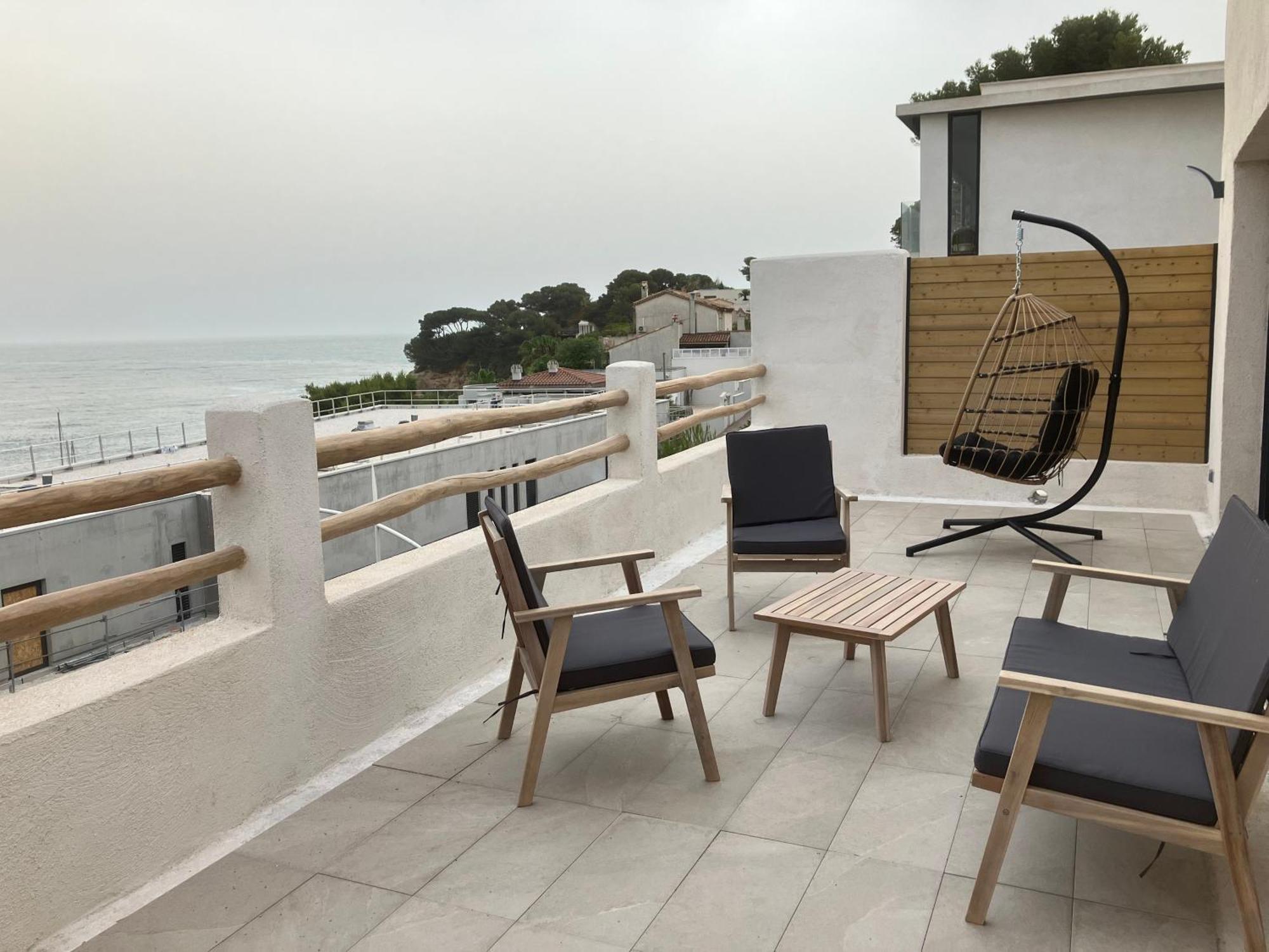 Appartement T2 Vue Sur Le Port Jacuzzi Terrasse Et Parking à Carry-le-Rouet Extérieur photo
