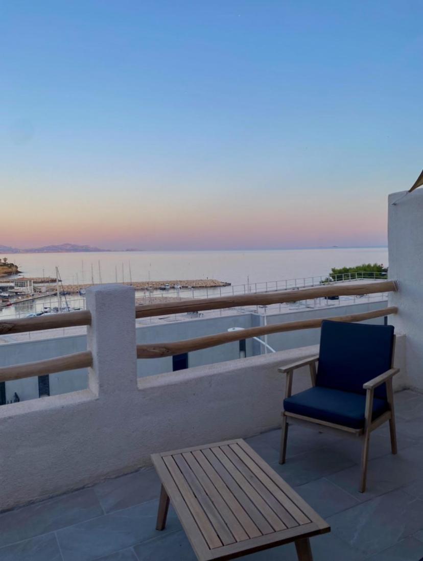 Appartement T2 Vue Sur Le Port Jacuzzi Terrasse Et Parking à Carry-le-Rouet Extérieur photo