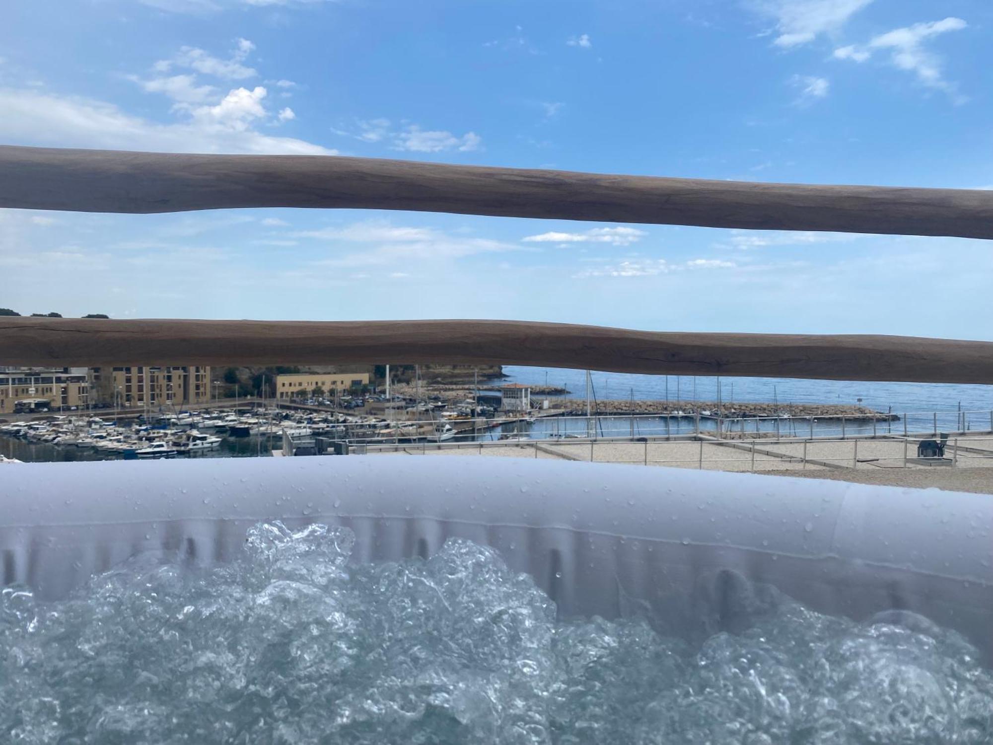 Appartement T2 Vue Sur Le Port Jacuzzi Terrasse Et Parking à Carry-le-Rouet Extérieur photo